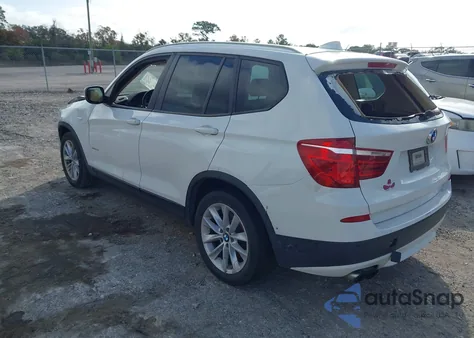2013 BMW X3 xDrive28I из США, поврежденный, VIN 5UXWX9C5XD0A30180